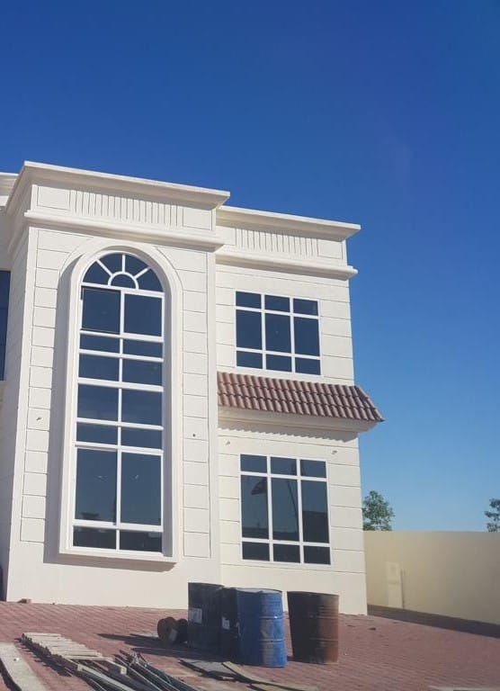 Energy-efficient aluminium windows for UAE villas